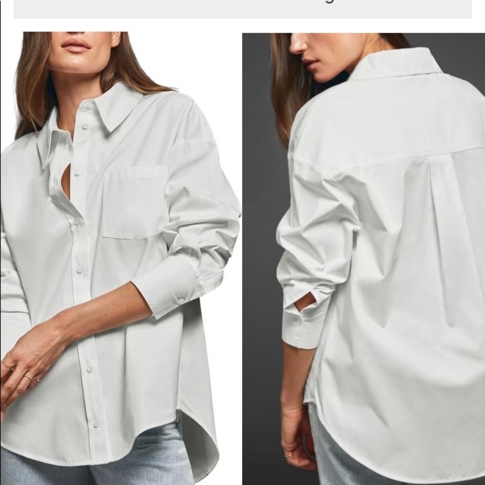 Anine Bing - Mika Classic White Shirt